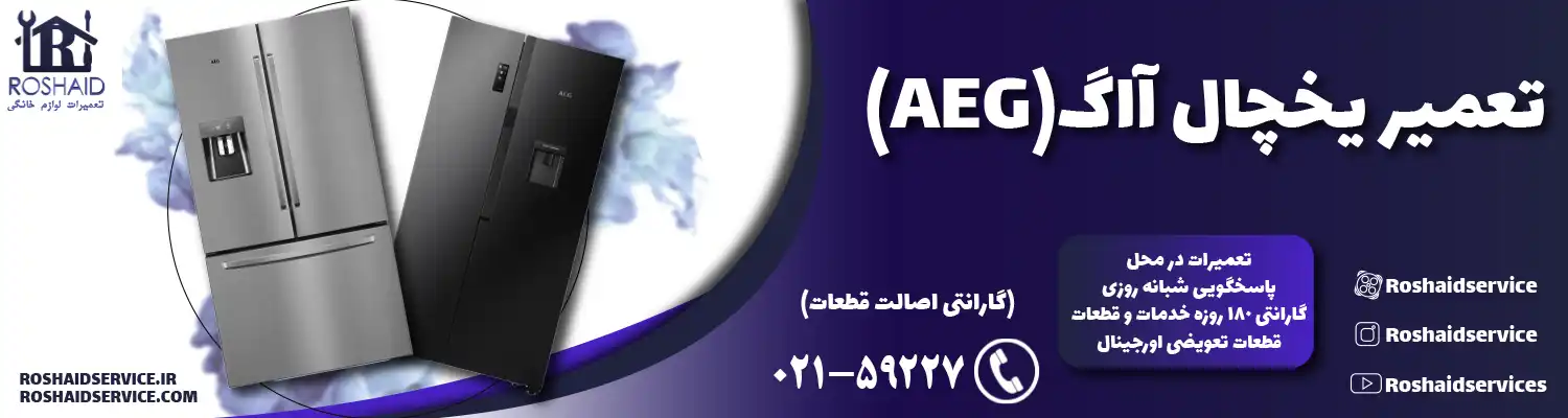 تعمیر یخچال آاگ ( AEG )